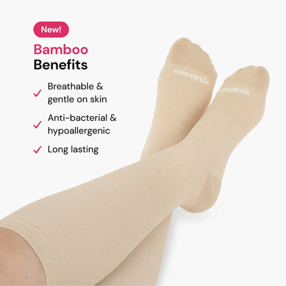 Bamboo Wide Compression Socks